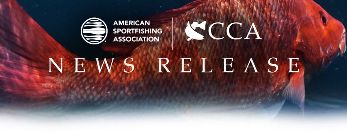 ASA and CCA Respond to Court Decision Blocking South Atlantic Red Snapper