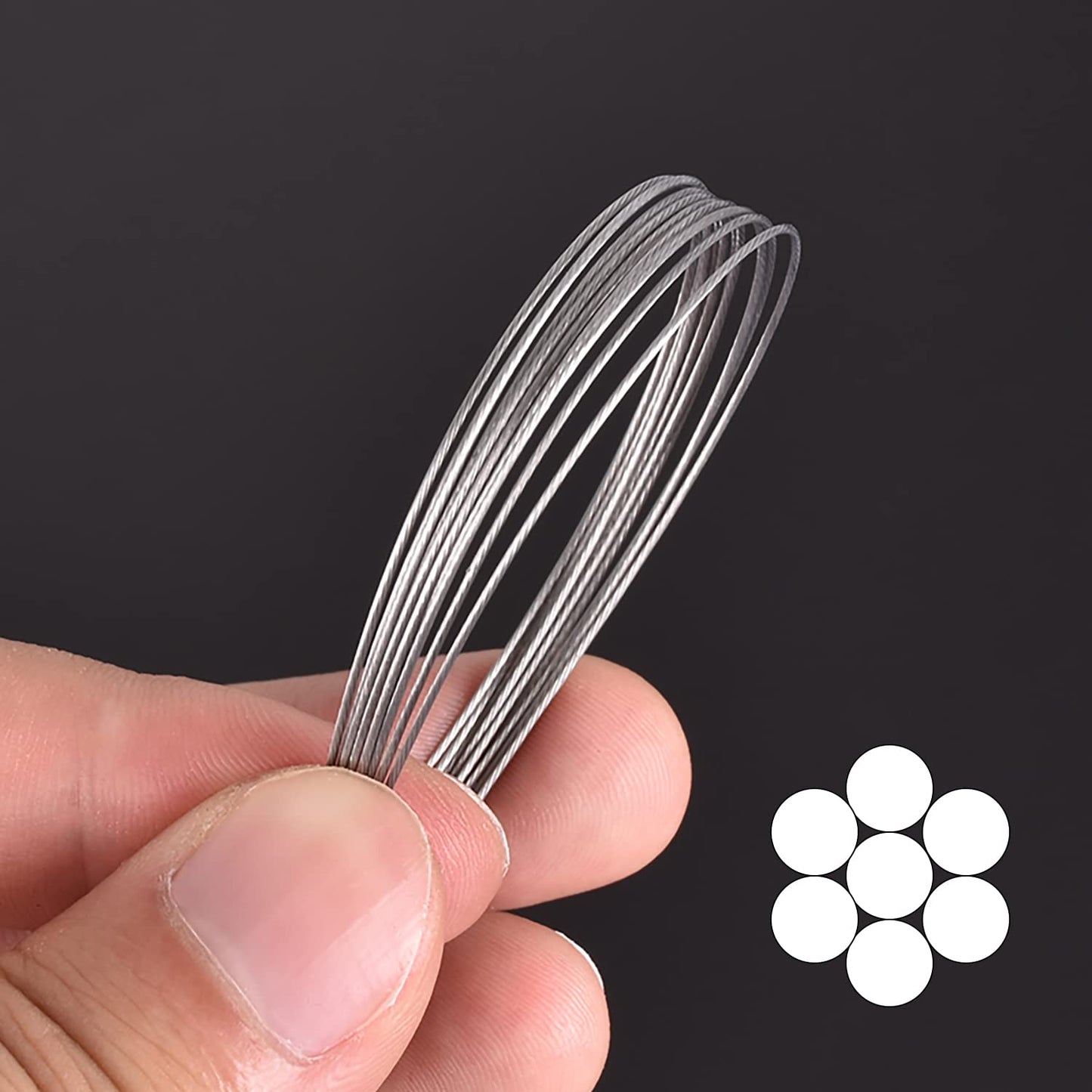 ZASIE Carolina Rigs for Fishing - Steel Fishing Leaders with Weights, Pre-Rigged with 1/2 oz Weight, 10 Pcs