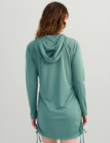 HUK Womens Pursuit Coverup Dress, Performance Fishing Dress, North Atlantic, Large