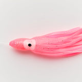 OCEAN CAT Teaser Chain Trolling Lure Saltwater Fishing Lure Bag with Circle Hook and Fishing Line Fully Rigged Teasers for Wahoo Tuna Marlin Mahi Mahi (#054-Blue+Pink, 6in+4.5in+6/0)