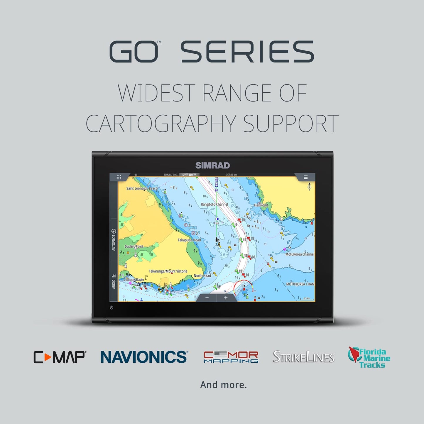 Simrad GO9 XSE Chartplotter Fishfinder - GPS Navigation