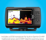 Garmin Striker Vivid 7cv Fishfinder - ClearVü Sonar