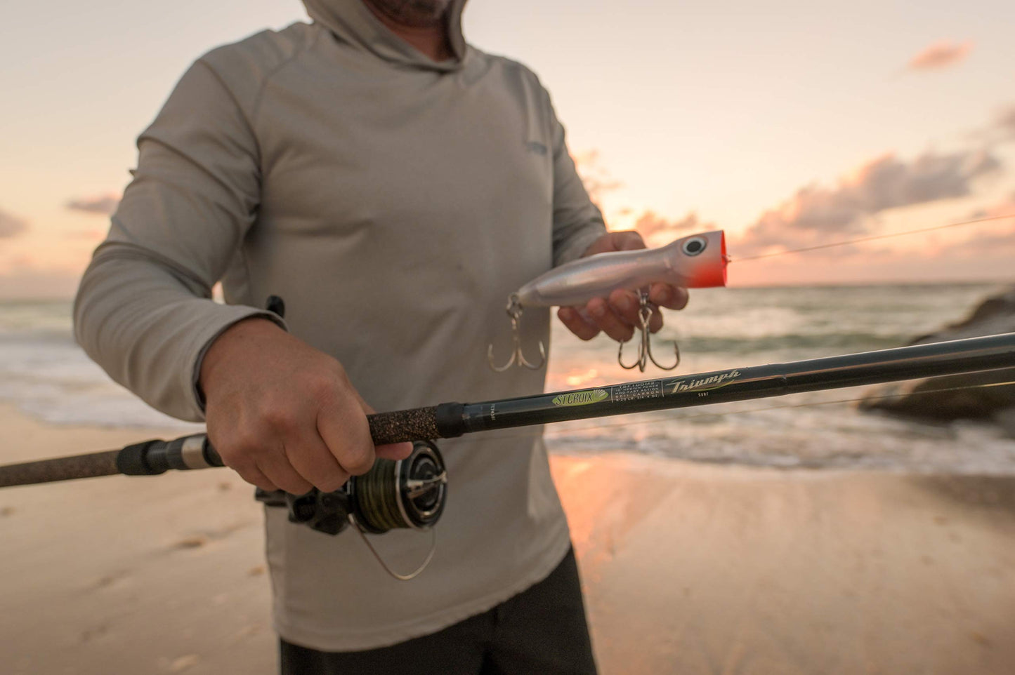 St. Croix Triumph Surf Spinning Rod 9' - Surf Fishing