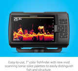 Garmin Striker Vivid 7cv Fishfinder - ClearVü Sonar