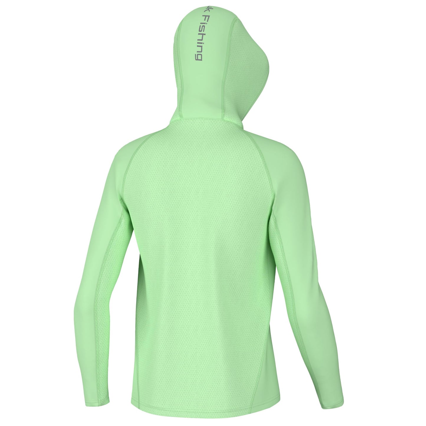 HUK Youth Icon X Hoodie, Fishing Shirt with Sun Protection for Kids, Patina, Small
