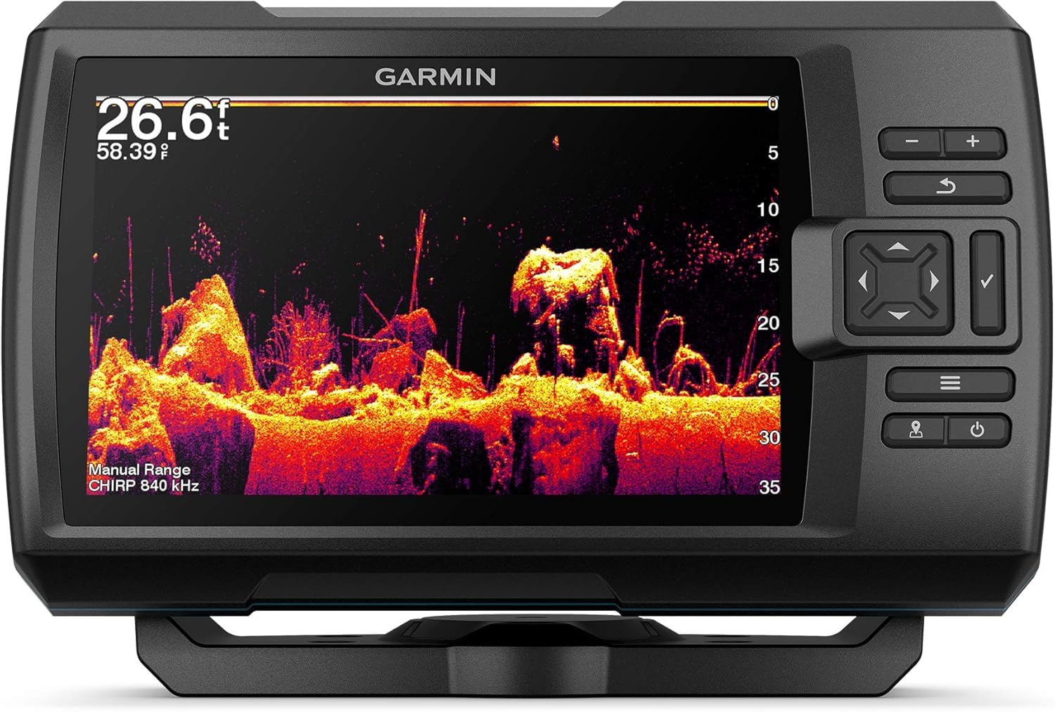 Garmin Striker Vivid 7cv Fishfinder - ClearVü Sonar