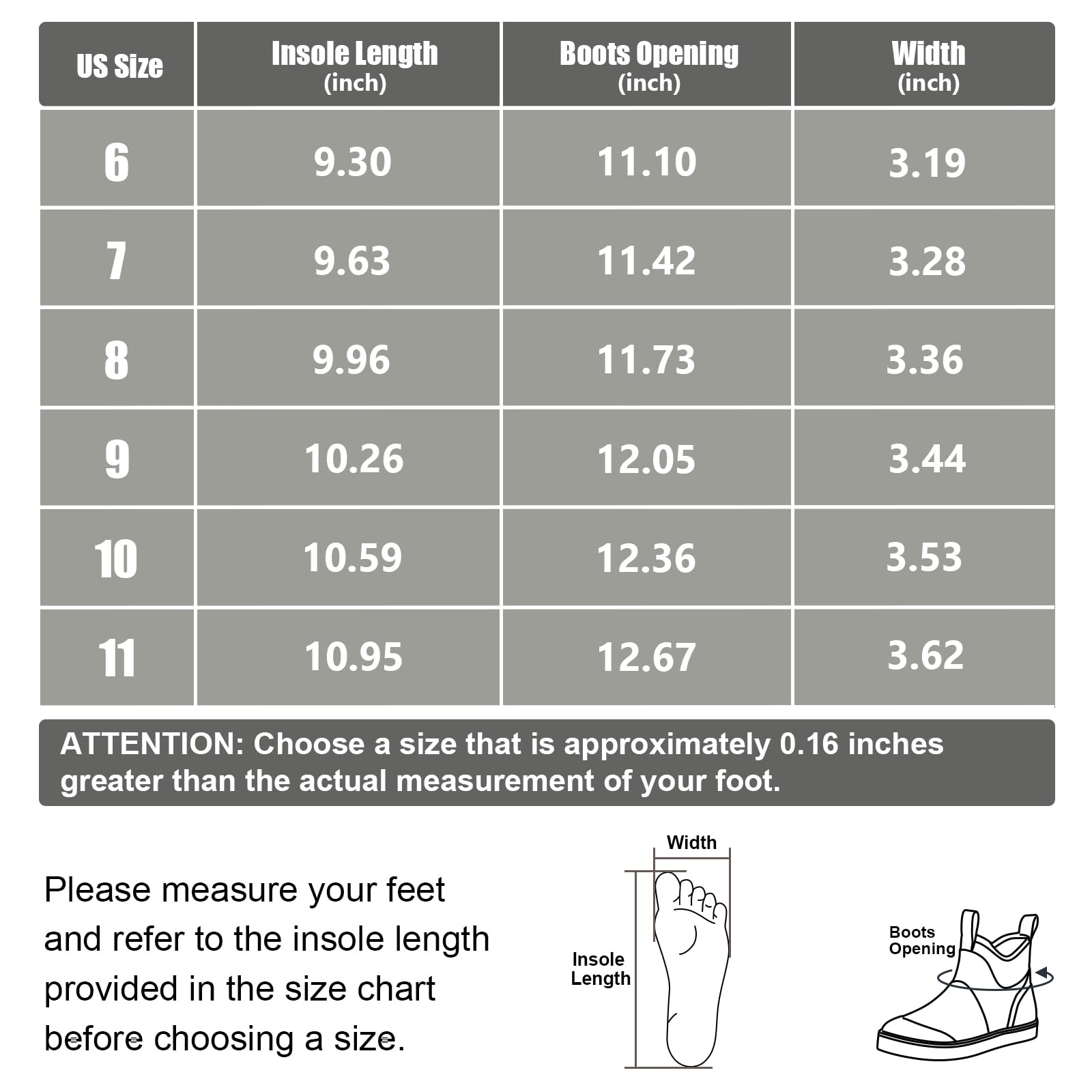 Kalkal Women's Deck Boots, Waterproof Ankle Rain Boots Fishing Boots with High Traction, Women's Rubber Boots For Gardening Fishing Boating Camping(Grey,Size8)