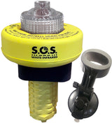 Sirius Signal C-1004 SOS LED Distress Signal - White & Infrared, USCG Approved, Includes Display Mount, Storage Mount, Daytime Flag & Whistle